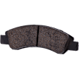 2017 Chevrolet Silverado 1500 - 4-Wheel Set Front and Rear Brake Disc and Pad Kit, Plain Surface, 6 Lugs, Front-329.95 mm/Rear-344.93 mm, Except 6 Piston BBK, enginedesignationname : L6, enginevinname : J, GAS, 6.2L 8Cyl,  Includes (4) Disc and (2) Pad Set