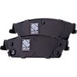 2017 Chevrolet Silverado 1500 - 4-Wheel Set Front and Rear Brake Disc and Pad Kit, Plain Surface, 6 Lugs, Front-329.95 mm/Rear-344.93 mm, Except 6 Piston BBK, enginedesignationname : L6, enginevinname : J, GAS, 6.2L 8Cyl,  Includes (4) Disc and (2) Pad Set