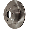 2017 Chevrolet Silverado 1500 - 4-Wheel Set Front and Rear Brake Disc and Pad Kit, Plain Surface, 6 Lugs, Front-329.95 mm/Rear-344.93 mm, Except 6 Piston BBK, enginedesignationname : L6, enginevinname : J, GAS, 6.2L 8Cyl,  Includes (4) Disc and (2) Pad Set