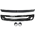 4-Piece Kit, Front Bumper, Painted Black, Includes (1) Bumper, (1) Bumper Trim, and (2) Fog Light Trim