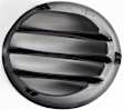2003 Dodge Ram 2500 - 3-Piece Kit Front Bumper Trim, 1-Piece Inner Filler, For Models Without Tow Hook Holes, With Type 2 Bumper Cover, Black,  Includes (1) Bumper Trim and (2) Fog Light Cover