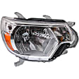 4-Piece Kit Driver and Passenger Side Halogen Headlight, With bulb(s), Type 1, OE Replacement, Includes (2) Headlight and (2) Headlight Filler