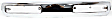 3-Piece Kit, Front Bumper, Chrome, Includes (1) Bumper and (2) Fog Light Trim