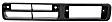 1996 Nissan Pickup - 8-Piece Kit Front Bumper, Production Date From November 1995, Chrome,  Includes (1) Bumper, (2) Bumper Bracket, (2) Fog Light Trim, (1) Grille, and (2) Turn Signal Light