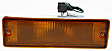 1996 Nissan Pickup - 8-Piece Kit Front Bumper, Production Date From November 1995, Chrome,  Includes (1) Bumper, (2) Bumper Bracket, (2) Fog Light Trim, (1) Grille, and (2) Turn Signal Light