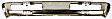 1996 Nissan Pickup - 8-Piece Kit Front Bumper, Production Date From November 1995, Chrome,  Includes (1) Bumper, (2) Bumper Bracket, (2) Fog Light Trim, (1) Grille, and (2) Turn Signal Light