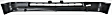 6-Piece Kit, Front Bumper, Fleetside, RWD, Chrome, Includes (1) Bumper, (2) Bumper Bracket, (2) Turn Signal Light, and (1) Valance
