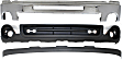 3-Piece Kit, Front Bumper, Chrome, Includes (1) Bumper and (2) Valance