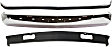 3-Piece Kit, Front Bumper, Chrome, Includes (1) Bumper, (1) Bumper Trim, and (1) Valance