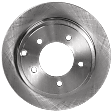 2014 Jeep Patriot - 4-Wheel Set Front and Rear Brake Disc and Pad Kit, Plain Surface, 5 Lugs, Front-293.88 mm/Rear-262.13 mm, Ceramic, 262mm Rear Disc, With BRF Brakes; With 262 mm Rotors, Code BR1, BRF, BRG or BRJ, 2.4L 4Cyl, Pro-Line Series  Includes (4)