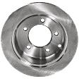 2014 Jeep Patriot - 4-Wheel Set Front and Rear Brake Disc and Pad Kit, Plain Surface, 5 Lugs, Front-293.88 mm/Rear-262.13 mm, Ceramic, 262mm Rear Disc, With BRF Brakes; With 262 mm Rotors, Code BR1, BRF, BRG or BRJ, 2.4L 4Cyl, Pro-Line Series  Includes (4)