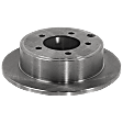 2014 Jeep Patriot - 4-Wheel Set Front and Rear Brake Disc and Pad Kit, Plain Surface, 5 Lugs, Front-293.88 mm/Rear-262.13 mm, Ceramic, 262mm Rear Disc, With BRF Brakes; With 262 mm Rotors, Code BR1, BRF, BRG or BRJ, 2.4L 4Cyl, Pro-Line Series  Includes (4)