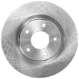 2014 Jeep Patriot - 4-Wheel Set Front and Rear Brake Disc and Pad Kit, Plain Surface, 5 Lugs, Front-293.88 mm/Rear-262.13 mm, Ceramic, 262mm Rear Disc, With BRF Brakes; With 262 mm Rotors, Code BR1, BRF, BRG or BRJ, 2.4L 4Cyl, Pro-Line Series  Includes (4)
