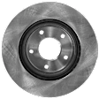 2011 Chrysler 200 - 4-Wheel Set Front and Rear Brake Disc and Pad Kit, Plain Surface, Front-293.88 mm/Rear-302.01 mm, 302mm Rear Disc, With BRG, BR1 or BR3 Brakes; With 302 mm Rotors, 3.6L 6Cyl, Pro-Line Series Includes (4) Disc and (2) Pad Set