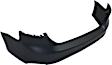 2014 Ford Focus - 3-Piece Kit Rear Primed Bumper Cover, Sedan,  Includes (1) Bumper Cover and (2) Tail Light