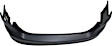 2014 Ford Focus - 3-Piece Kit Rear Primed Bumper Cover, Sedan,  Includes (1) Bumper Cover and (2) Tail Light