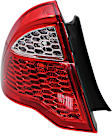 3-Piece Kit, Rear Primed Bumper Cover, CAPA Certified, Includes (1) Bumper Cover and (2) Tail Light