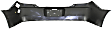 2009 Pontiac G6 - 3-Piece Kit Driver and Passenger Side Halogen Tail Light, With bulb(s),  For without CTF Package, OE Replacement, Sedan,  Includes (1) Bumper Cover and (2) Tail Light