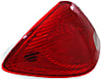 2009 Pontiac G6 - 3-Piece Kit Driver and Passenger Side Halogen Tail Light, With bulb(s),  For without CTF Package, OE Replacement, Sedan,  Includes (1) Bumper Cover and (2) Tail Light