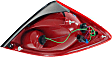 2009 Pontiac G6 - 3-Piece Kit Driver and Passenger Side Halogen Tail Light, With bulb(s),  For without CTF Package, OE Replacement, Sedan,  Includes (1) Bumper Cover and (2) Tail Light