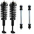 2002-2003 Ford Explorer - 4-Piece Kit Front Suspension Kit, Includes (2) Shock Absorber and Strut Assembly and (2) Sway Bar Link