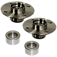 4-Piece Kit Front and Rear Suspension Kit, Includes (2) Wheel Hub and (2) Wheel Bearing
