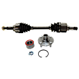 2-Piece Kit Front, Driver Side Suspension Kit, Includes (1) Axle Assembly and (1) Wheel Hub