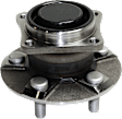 2002 Toyota Celica - 4-Piece Kit Front and Rear, Driver and Passenger Side Suspension Kit, FWD, Non-ABS,  Includes (2) Wheel Bearing and (2) Wheel Hub