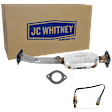 2-Piece Kit Rear, Driver Side Catalytic Converter, 4.0L, 6Cyl, Federal EPA Standard, 46-State Legal (Cannot ship to CA, CO, NY or ME), Includes (1) Catalytic Converter and (1) Oxygen Sensor