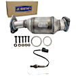 2-Piece Kit Catalytic Converter, 4.0L, 6Cyl, Federal EPA Standard, 46-State Legal (Cannot ship to CA, CO, NY or ME), Includes (1) Catalytic Converter and (1) Oxygen Sensor