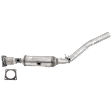 2007 Jeep Compass - 2-Piece Kit Center Catalytic Converter, 2.0L 4Cyl, Federal EPA Standard, 46-State Legal (Cannot ship to CA, CO, NY or ME), Naturally Aspirated, FWD,  Includes (1) Catalytic Converter and (1) Oxygen Sensor