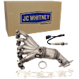 2-Piece Kit Catalytic Converter, Federal EPA Standard, 46-State Legal (Cannot Ship To or Be installed in vehicles Originally Purchased in CA, CO, NY or ME), includes Oxygen Sensor