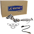 2013 Ford Focus - 2-Piece Kit Front and Rear Catalytic Converter, 2.0L 4Cyl, Federal EPA Standard, 46-State Legal (Cannot ship to CA, CO, NY or ME), Manifold Converter, Naturally Aspirated, Includes (1) Catalytic Converter and (1) Oxygen Sensor