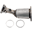 2004 Nissan Altima - 2-Piece Kit Front, Driver Side Catalytic Converter, 3.5L 6Cyl, Federal EPA Standard, 46-State Legal (Cannot ship to CA, CO, NY or ME), 4-Speed, Automatic Transaxle, 1 O2 Port, Naturally Aspirated,  Includes (1) Catalytic Converter and (1) Ox