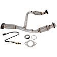 2008 Chevrolet Silverado 1500 - 2-Piece Kit Front, Driver or Passenger Side Catalytic Converter, 4.3L 6Cyl, Federal EPA Standard, 46-State Legal (Cannot ship to CA, CO, NY or ME), With California Emission, Naturally Aspirated, Includes (1) Catalytic Converter and (1) Oxyg