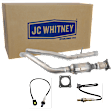 3-Piece Kit Catalytic Converter, Federal EPA Standard, 46-State Legal (Cannot ship to CA, CO, NY or ME), Includes (1) Catalytic Converter and (2) Oxygen Sensor
