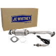 2-Piece Kit Rear, Passenger Side Catalytic Converter, Federal EPA Standard, 46-State Legal (Cannot ship to CA, CO, NY or ME), includes (1) Catalytic Converter and (1) Oxygen Sensor