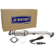 2-Piece Kit Rear, Passenger Side Catalytic Converter, 4.0L, 6Cyl, Federal EPA Standard, 46-State Legal (Cannot ship to CA, CO, NY or ME), Includes (1) Catalytic Converter and (1) Oxygen Sensor
