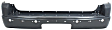 2005 Ford Explorer - 5-Piece Kit Rear Primed Bumper Cover, Includes (1) Bumper Cover and (4) Parking Assist Sensor