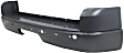 2005 Ford Explorer - 5-Piece Kit Rear Primed Bumper Cover, Includes (1) Bumper Cover and (4) Parking Assist Sensor