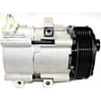 2-Piece Kit A/C Compressor Kit, With Clutch, 8-Groove Pulley, Includes (1) A/C Compressor and (1) A/C Service Kit