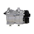 3-Piece Kit A/C Compressor Kit, With Clutch, 6-Groove Pulley, Includes (1) A/C Compressor, (1) A/C Condenser and (1) A/C Service Kit