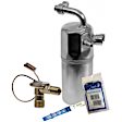 2-Piece Kit A/C Compressor Kit, With Clutch, 6-Groove Pulley, Includes (1) A/C Compressor and (1) A/C Service Kit