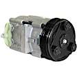 2-Piece Kit A/C Compressor Kit, With Clutch, 6-Groove Pulley, Includes (1) A/C Compressor and (1) A/C Service Kit