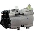 2-Piece Kit A/C Compressor Kit, With Clutch, 6-Groove Pulley, Includes (1) A/C Compressor and (1) A/C Service Kit