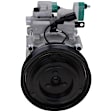2-Piece Kit A/C Compressor Kit, With Clutch, 6-Groove Pulley, Includes (1) A/C Compressor and (1) A/C Service Kit