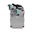 3-Piece Kit A/C Compressor, 6-Groove Pulley, includes A/C Condenser, and A/C Service Kit (A/C Expansion Valve, A/C Receiver Drier, and A/C O-Ring and Gasket Seal Kit)