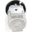 2-Piece Kit A/C Compressor Kit, With Clutch, 4-Groove Pulley, Includes (1) A/C Compressor and (1) A/C Service Kit