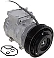 1997 Lexus ES300 - 3-Piece Kit A/C Compressor Kit, 3.0L 6Cyl, Nipp, 10PA17C,  Groove, Boss Mount 4, With Clutch, 6-Groove Pulley