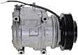 1997 Lexus ES300 - 3-Piece Kit A/C Compressor Kit, 3.0L 6Cyl, Nipp, 10PA17C,  Groove, Boss Mount 4, With Clutch, 6-Groove Pulley